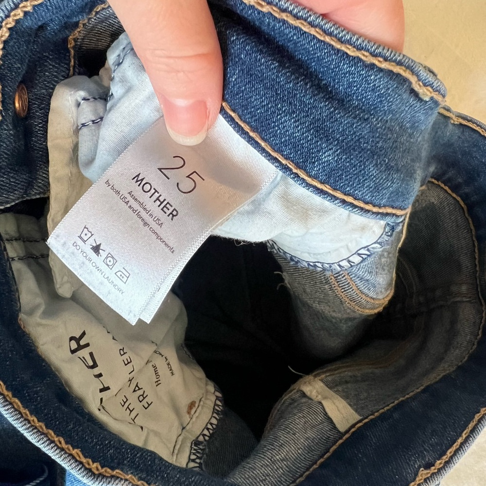 Mother the Hustler Ankle Fray Jean - Picture 6 of 8